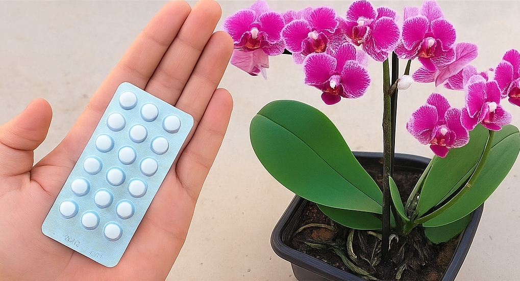 Cuidado de las Orquídeas: Una Pastilla basta para que Florezcan Todo el Año