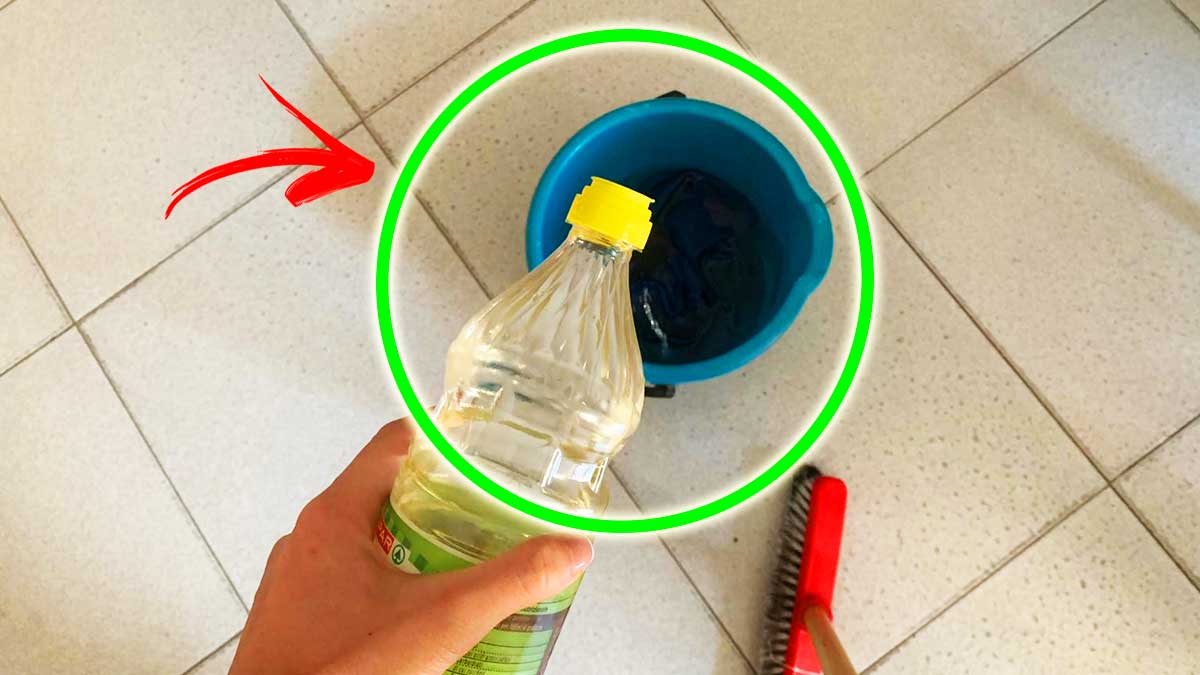 Sabes que Puedes Usar Vinagre  Para Devolverle el Brillo a los Pisos