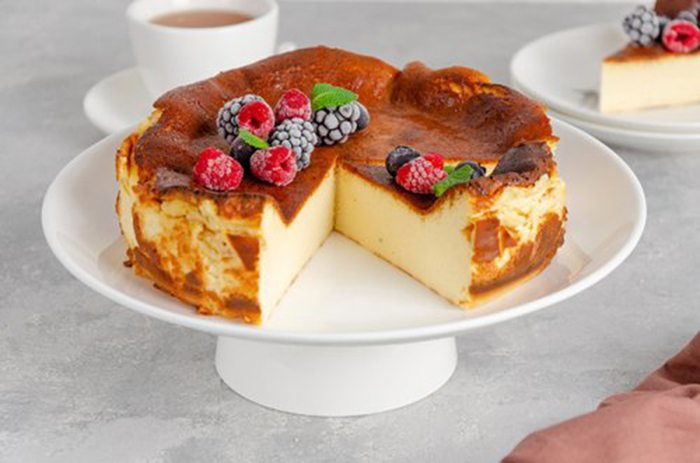 Inspiración Española en Tu Cocina: Tarta de Queso de San Sebastián ¡Irresistiblemente Cremosa