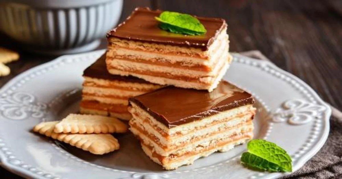 Receta de Pavé de Galleta Maizena- Capas de Sabor en Cada Bocado