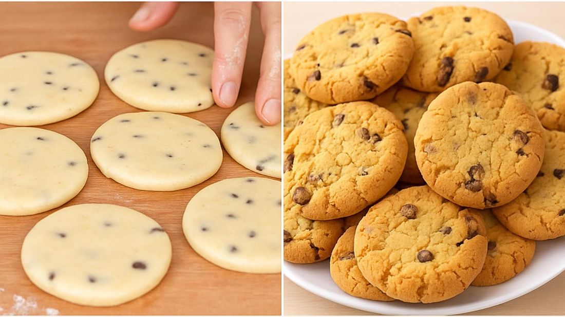 Galletas de Chispas de Chocolate: El Toque Perfecto para tus Meriendas – Receta Casera Paso a Paso