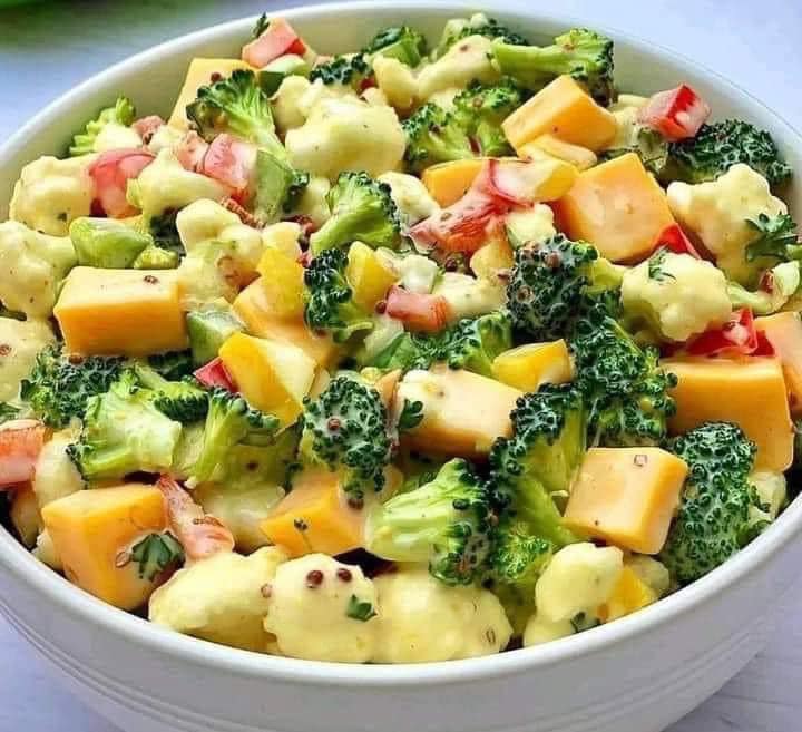 Nunca habia comido Brocoli y Coliflor de una manera tan Deliciosa