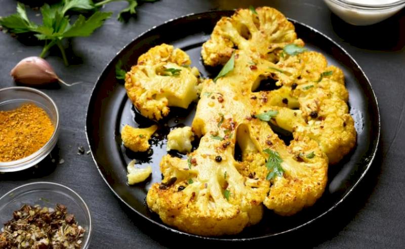 Coliflor Crujiente y Sabrosa en Freidor de Aire Fácil y Rápida