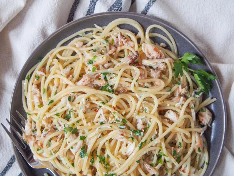 Pasta con Cangrejo – Una Explosión de Sabor Marino en un Plato Irresistible