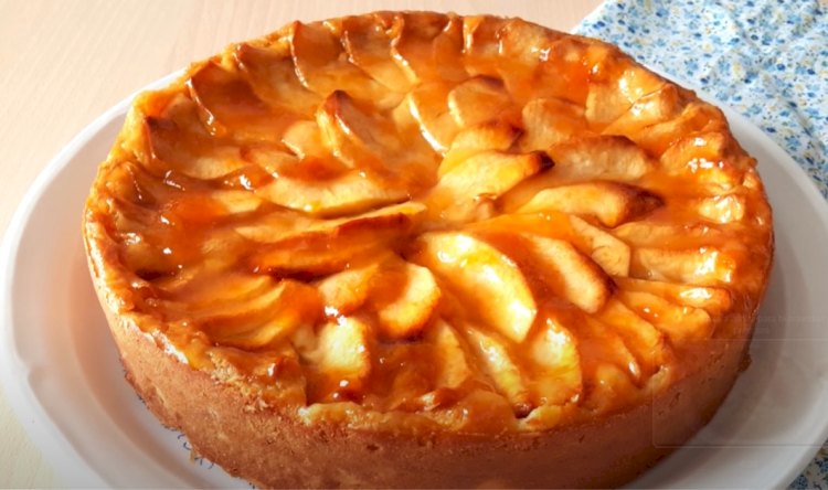 La Tarta de Manzana más Fácil que se deshace en la boca!