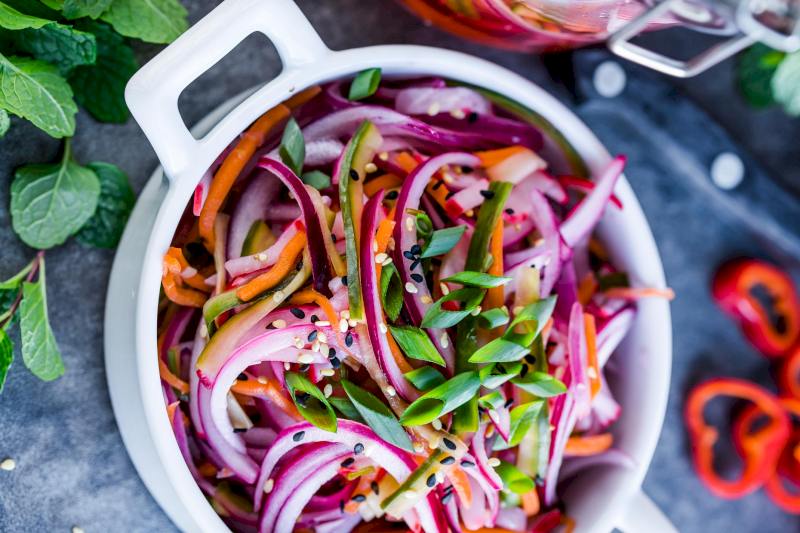Conservas Caseras: Verduras en Escabeche al Instante