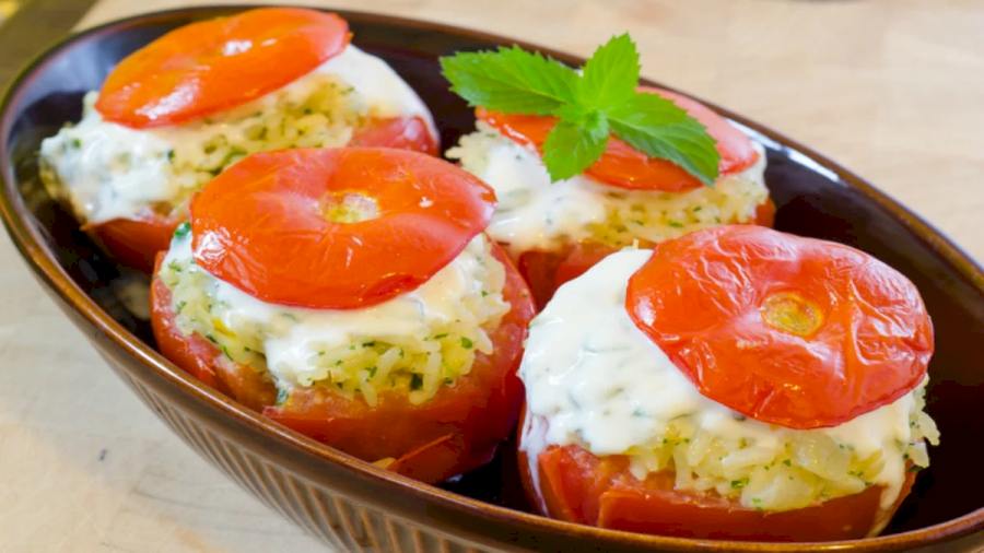 Receta Tomates Rellenos de Arroz