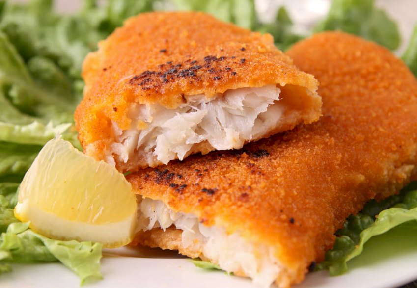 Cómo hacer Pescado Empanizado Crujiente sin Freír, receta al horno
