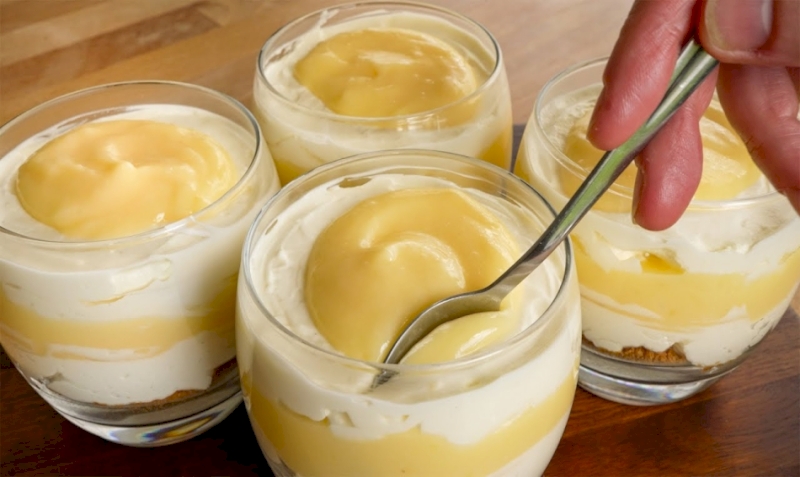 Descubre el Irresistible Postre de Crema de Limón