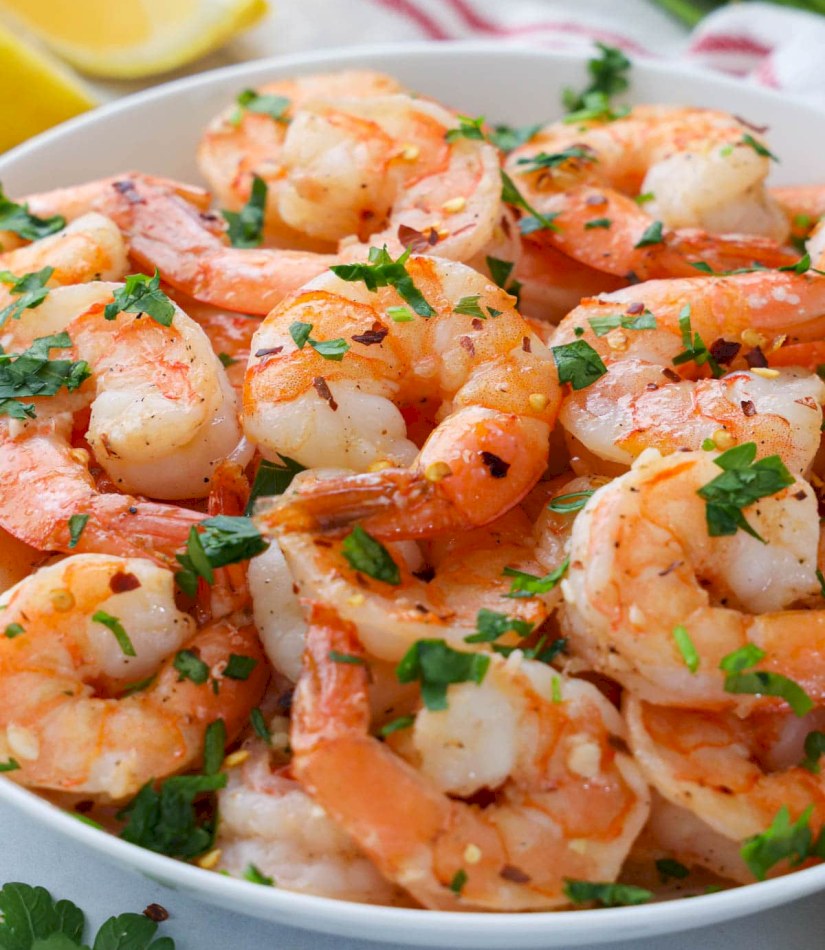 Camarones al Horno con Mantequilla de Ajo: ¡una delicia fácil y rápida de preparar!