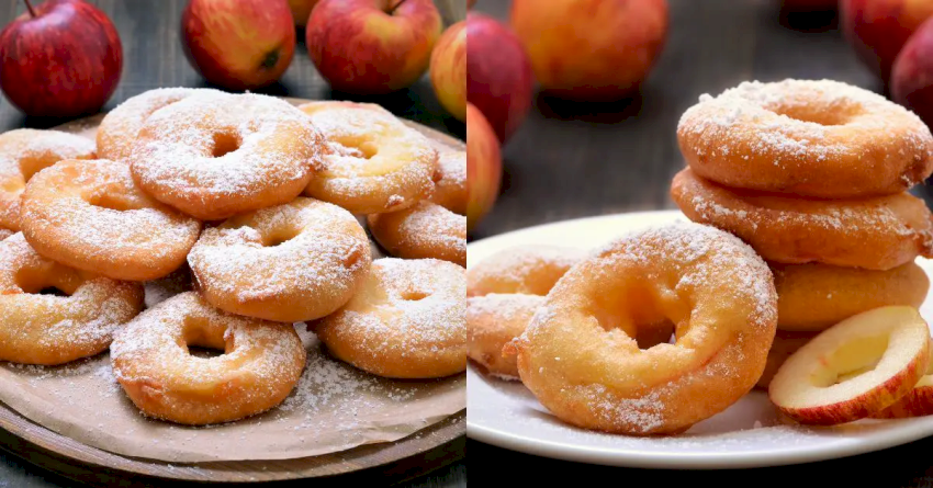Deliciosos Anillos de Manzana en Minutos ¡Sin Necesidad de Horno!