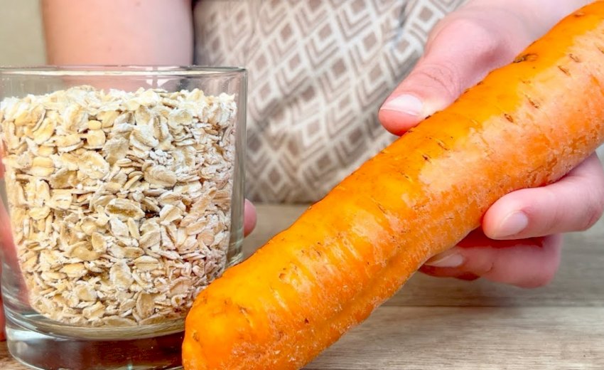 Delicia de Avena sin Azúcar y sin Harina: ¡Manzanas, Zanahorias y más!