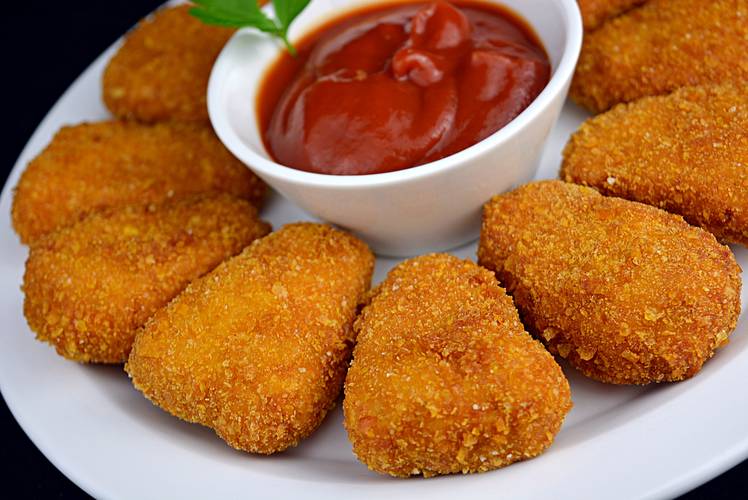 Como hacer los Nuggets de Pollo