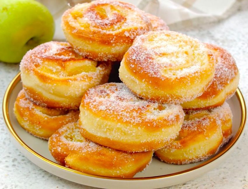 Prepara Rollos de Manzana Fritos: Dulce y Sencillo Placer Casero
