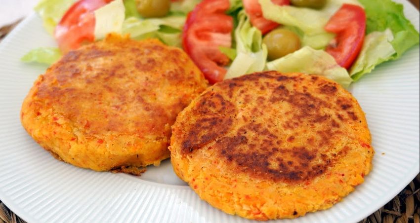 Sorpréndete Hamburguesa de Garbanzo y Zanahoria que Todos Querrán Probar