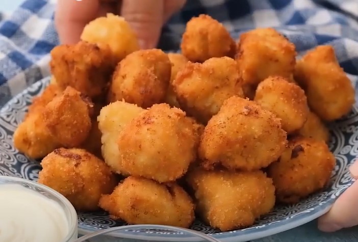 Cubos de Pollo Crujientes: Después de aprender esta receta solo lo hago así!