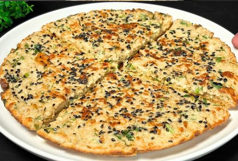 ¡Tortilla de Avena y Queso! Una Receta Saludable que Supera a la Pizza