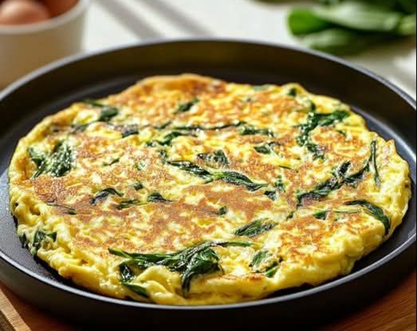 Omelette de Espinacas: Rápido, Nutritivo y Delicioso