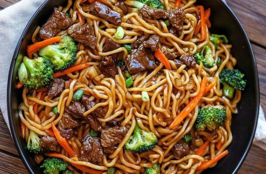 Yakissoba Casero al Estilo del Chef