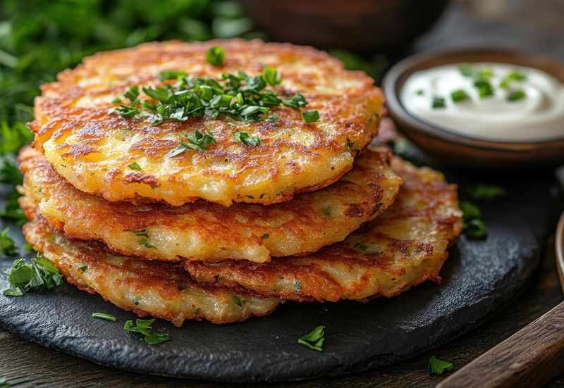 ¡Tortitas Alemanas de Patata! El Plato Crujiente y Sabroso que No Te Puedes Perder