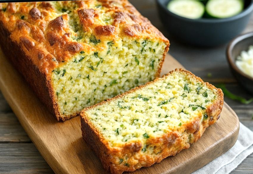 ¡Pan de Calabacín con Queso! Una delicia que no podrás dejar de preparar