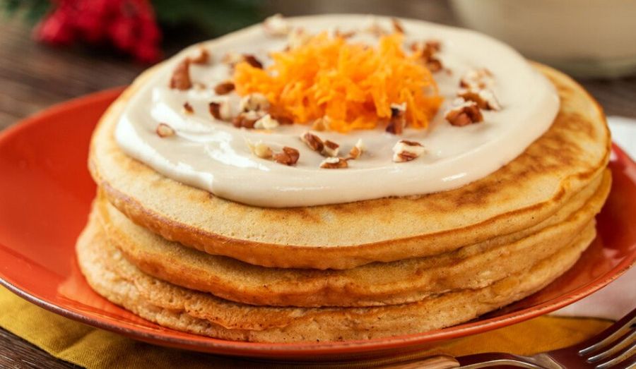 ¡Desayuno Saludable y Delicioso! Prepara Estos Hotcakes de Zanahoria con Avena
