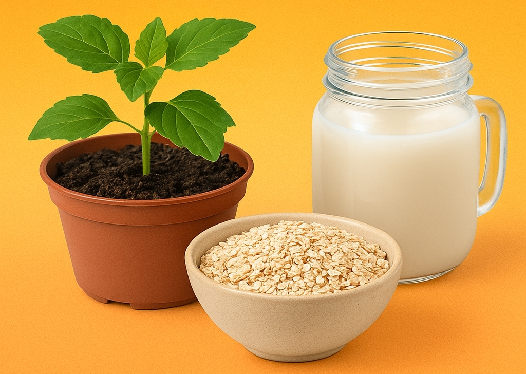 🌾✨ ¡Avena en el jardín! Descubre cómo usarla como fertilizante, repelente y abono líquido 💧🌱