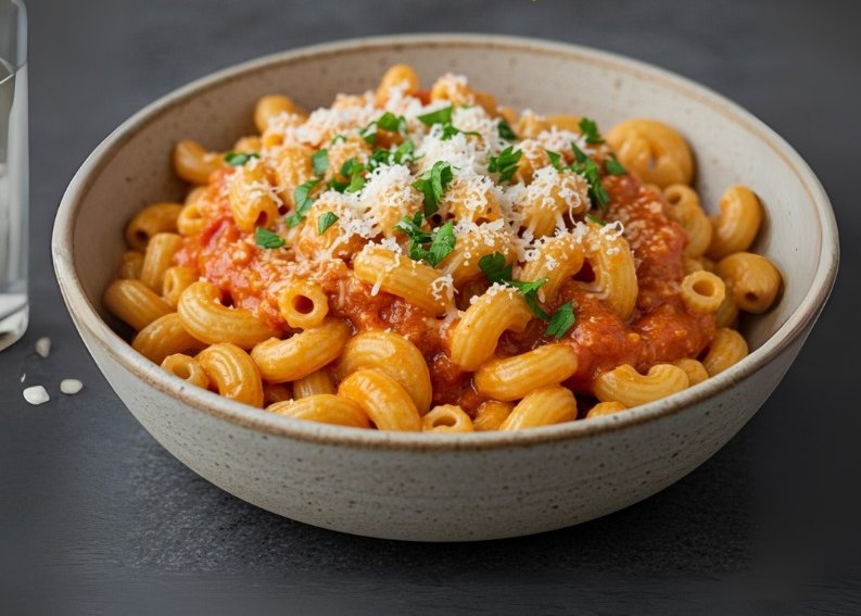 ¡Macarrones con Queso y Salsa de Tomate que Enamoran!