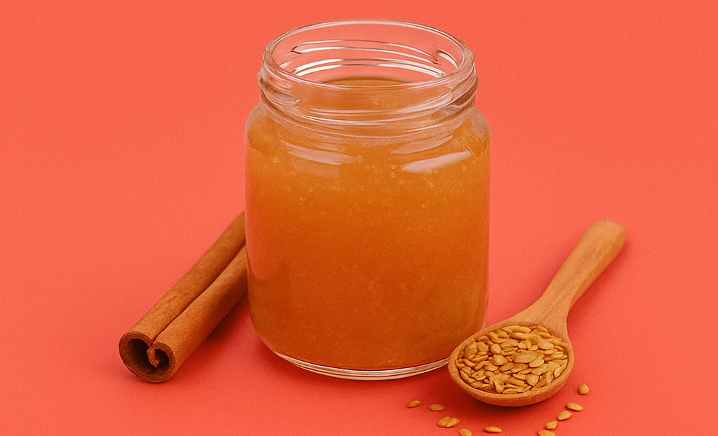 ✨Gel Casero de Linaza y Canela para un Cabello Brillante y Libre de Frizz✨