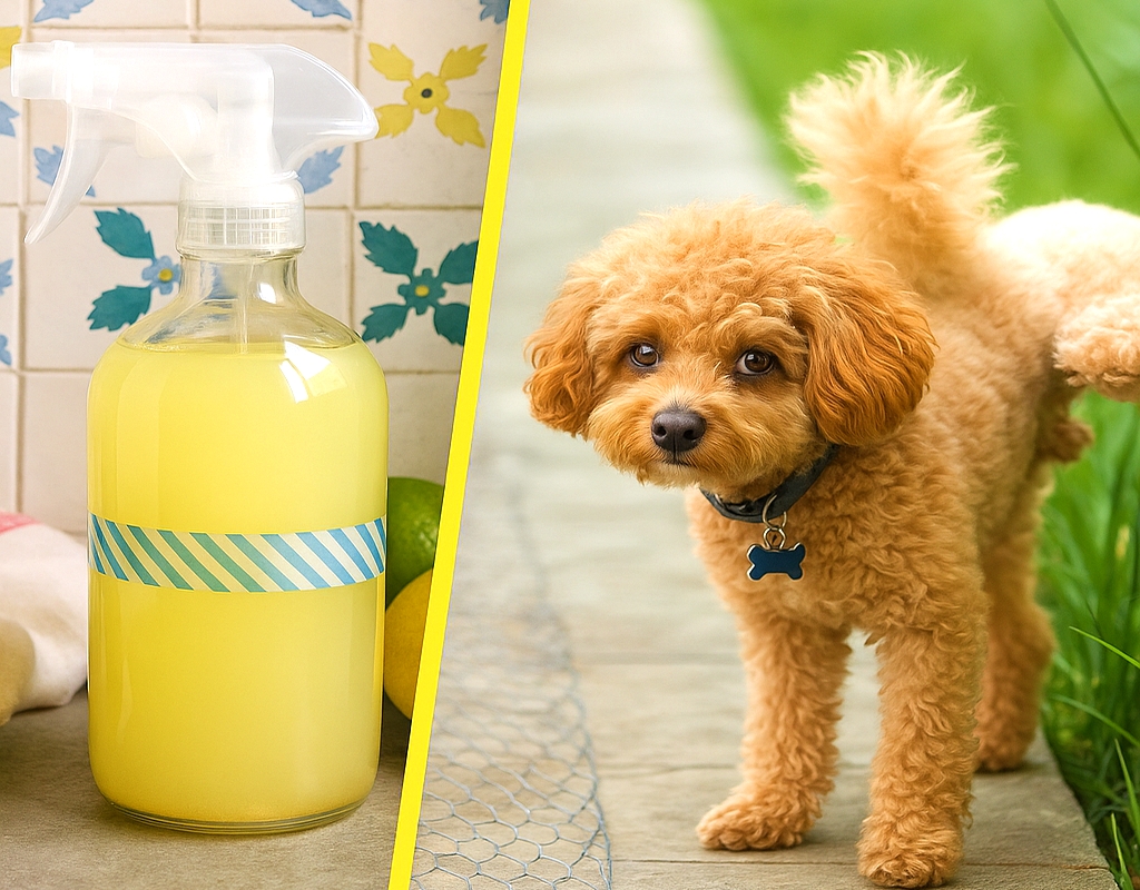 ¡Adiós a la orina de mascotas! Repelente natural para mantener tu casa limpia sin químicos