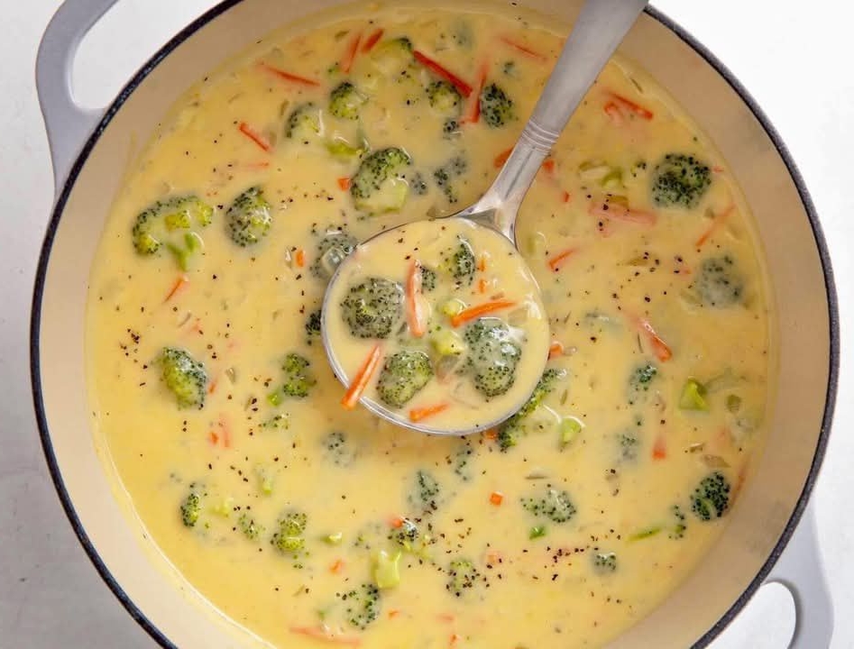 Brócoli a la Crema Súper Cremoso (con Zanahoria)  ¡Textura perfecta y sabor casero!