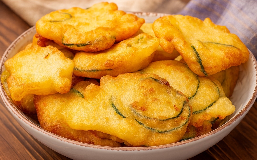 🌱✨ Buñuelos Esponjosos de Calabacín con Queso (Zucchini Clouds) 🧀💚