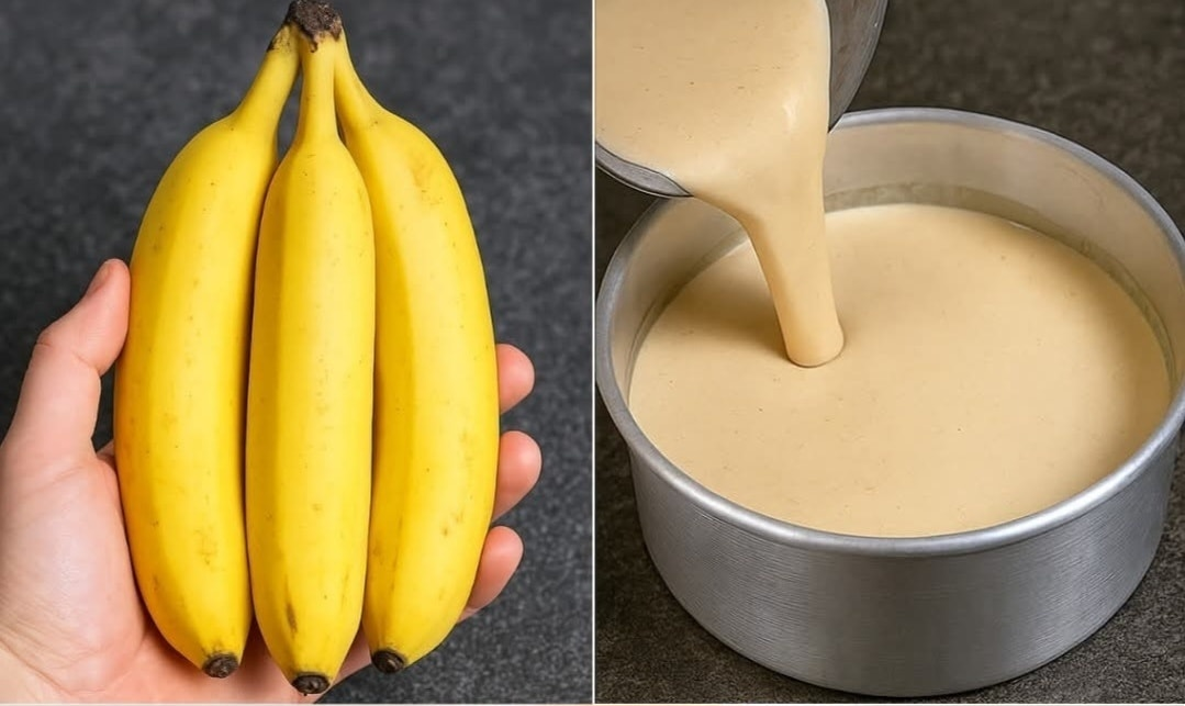 🍌✨ Receta de Plátano Sin Harina y Sin Horno 🧑🏻‍🍳😍