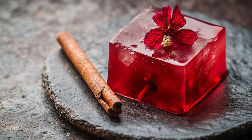 🌺🍮 ¡Gelatina Saludable de Jamaica! El Postre Natural que Está Enamorando a Todos 💚