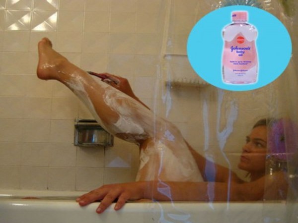 aceite_bebe para depilar