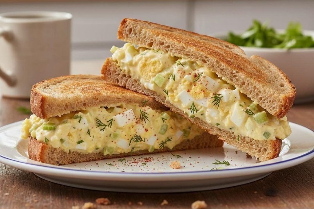 🥚✨ El Secreto del Chef para la Mejor Ensalada de Huevo: Cremosa, Suave y Perfecta