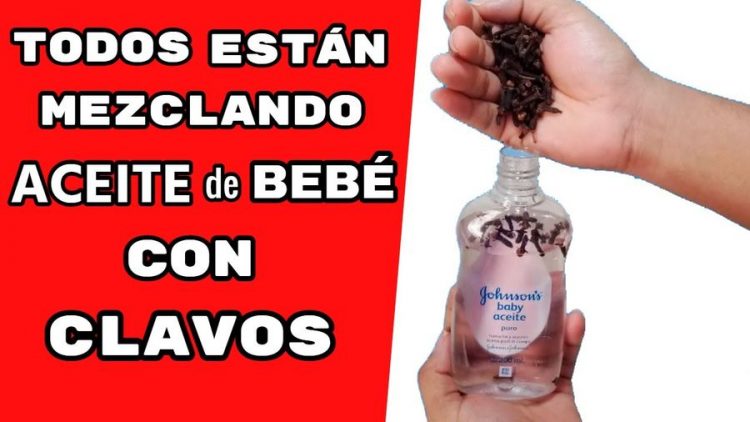Mezcla Aceite Para Bebe y Clavos de Olor, y Luego de 10 Segundos no Usaras Nada Mas en tu Vida aceite-de-bebe-clavo-de-olor-repelente-casero-ACEITE-DE-BEBE