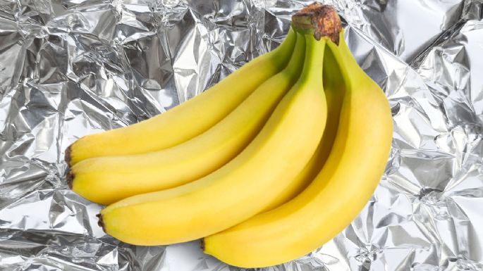 Así usas el Papel Aluminio para evitar que los Plátanos se Pongan Negros; Se conservarán frescos asi-usas-el-papel-aluminio-para-evitar-que-los-platanos-se-pongan-negros-se-conservaran-frescos-PLATANOS-ALUNMINIO