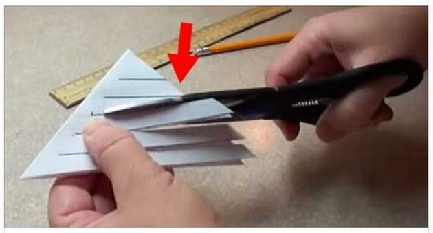 COPOS DE NIEVE DE PAPEL