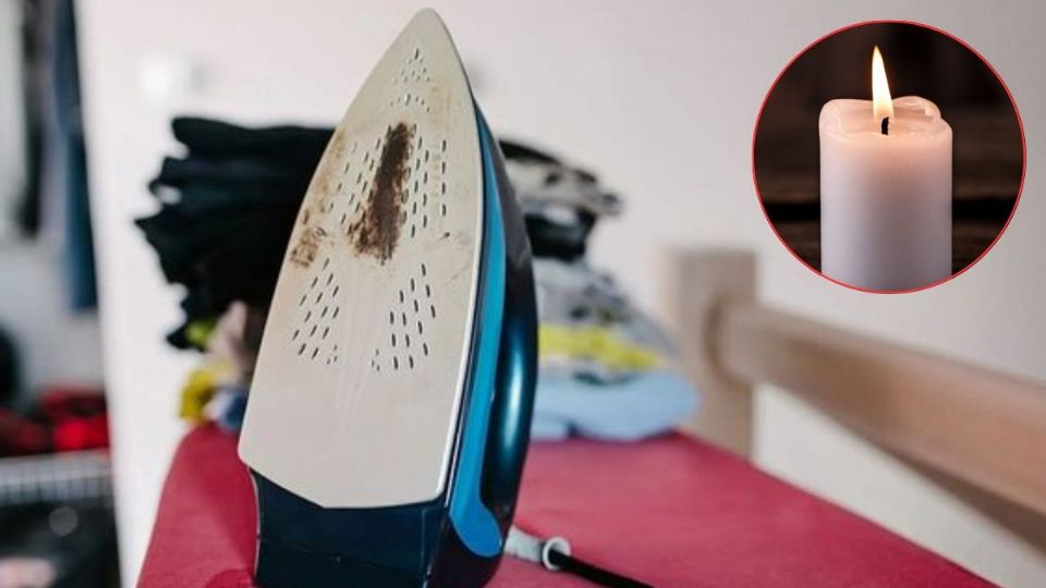 Cómo Usar una Vela Para Limpiar lo Quemado de la Plancha ¡en Instantes! como-usar-una-vela-para-limpiar-lo-quemado-de-la-plancha-en-instantes-PLANCHA-VELA