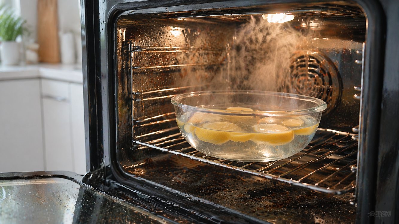 🍋 Cómo limpiar el Horno con Vapor de Limón (Método fácil, natural y sin químicos)