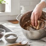 ☕✨ No tires los restos de café: mézclalos con bicarbonato y deja tus ollas como nuevas CAFE BICARBONATO