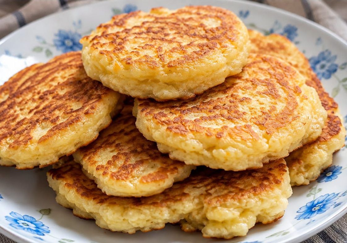 Tortitas de Sémola, Yogur y Manzana a la Sartén: El Desayuno Perfecto y Sin Harina