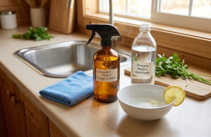 No gastes más en productos caros: Deja tu cocina brillante con solo 2 ingredientes